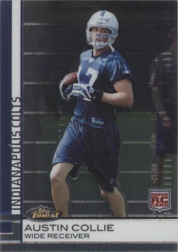 2009 Topps Finest Austin Collie #93
