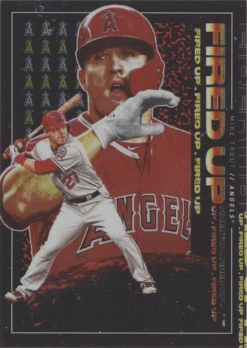 2019 Topps Fire - Mike Trout #FIU-1