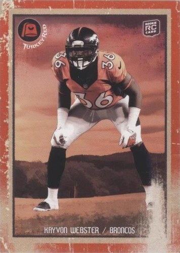 2013 Topps Turkey Red Kayvon Webster #46