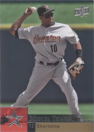 MIGUEL TEJADA SIGNED AUTO'D 2009 UPPER DECK SIGNATURE STARS CARD