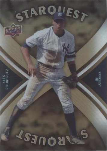 Alex Rodriguez 2008 Upper Deck StarQuest Ultra Rare Card# SQ-33 | eBay