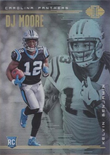 2018 Panini Illusions D.J. Moore Kelvin Benjamin #7