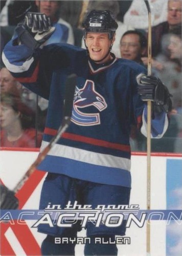 2003-04 In the Game Action - Bryan Allen #524