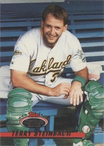 1993 Topps Stadium Club - Terry Steinbach #208