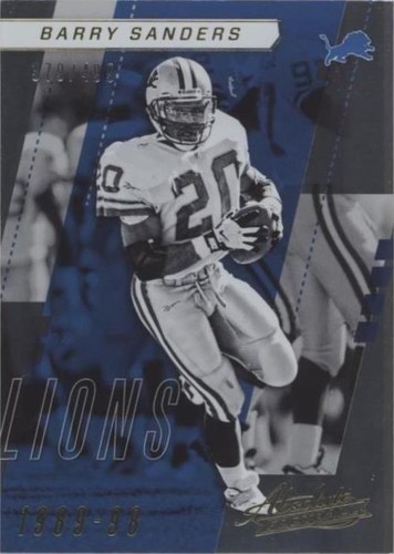 2017 Panini Absolute Barry Sanders #119