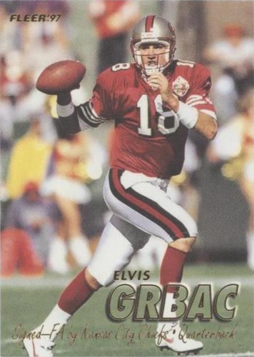 1997 Fleer Elvis Grbac #212