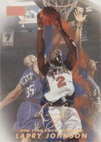 1998-99 Skybox Premium - Larry Johnson #63
