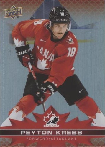 2021-22 Upper Deck Tim Hortons Team Canada - Peyton Krebs #35
