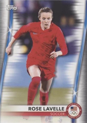 2021 Topps U.S. Olympic & Paralympic Team and Hopefuls Rose Lavelle #11
