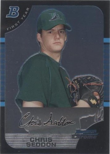 2005 Bowman Chrome - Chris Seddon #208