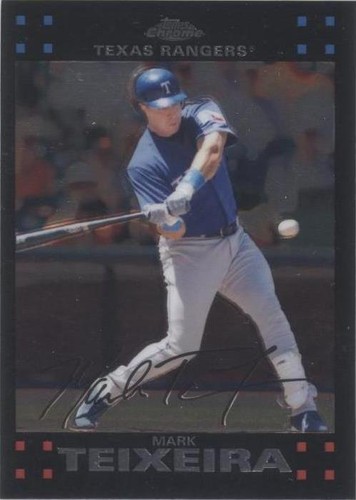 2007 Topps Chrome - Mark Teixeira #181