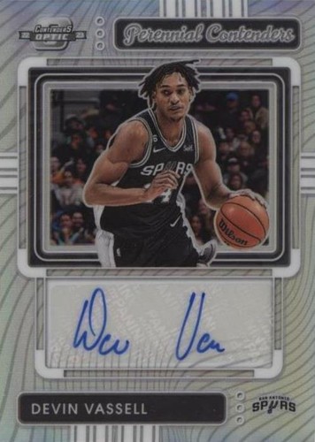 2022-23 Panini Contenders Optic - Devin Vassell #PCA-DVV