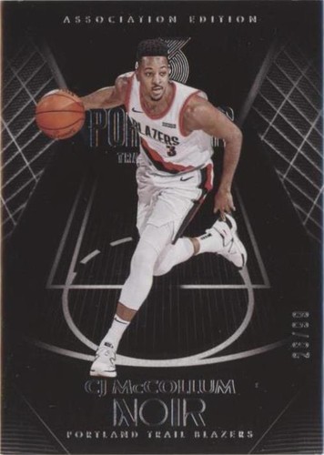 2019-20 Panini Noir - C.J. McCollum #39