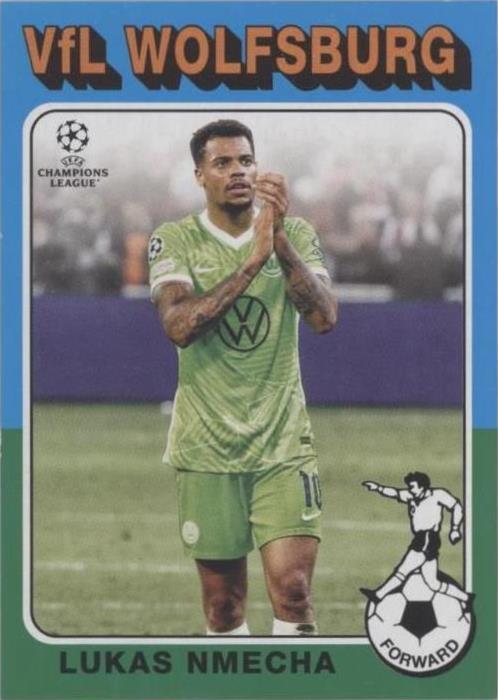 2021-22 Topps UCL Collection Lukas Nmecha #75-11