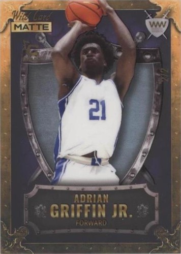 2022-23 Wild Card Matte Draft - AJ Griffin #WW-1