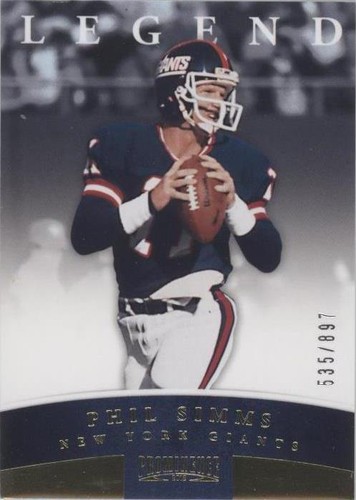 2012 Panini Prominence Phil Simms #133