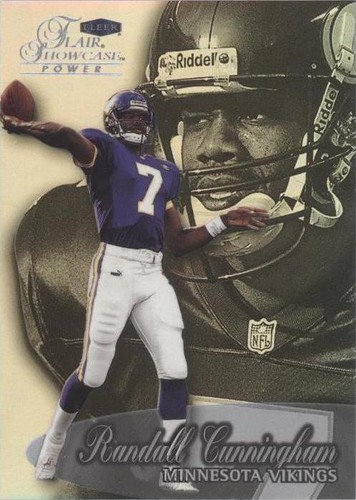 1999 Flair Showcase Randall Cunningham #7