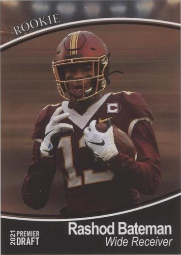2021 Sage Premier Draft Rashod Bateman #1