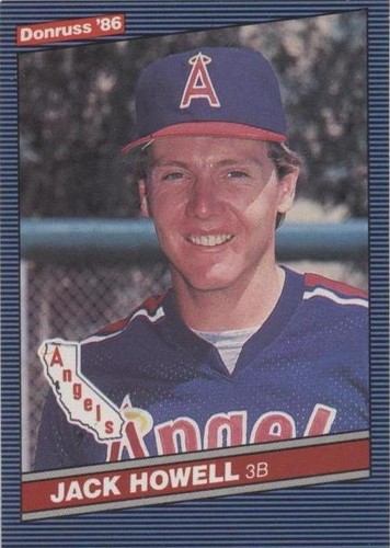 1986 Donruss - Jack Howell #524