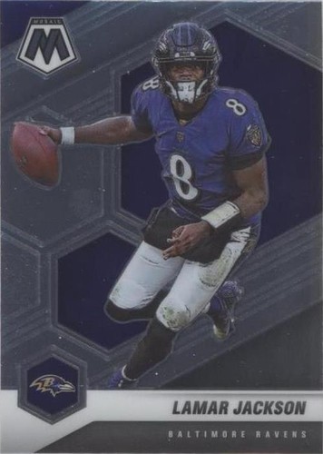 2021 Panini Mosaic Lamar Jackson #19