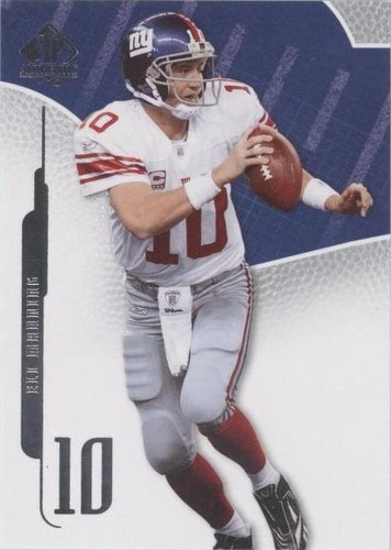 2008 SP Authentic Eli Manning #54