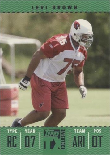 2007 Topps TX Exclusive Levi Brown #108