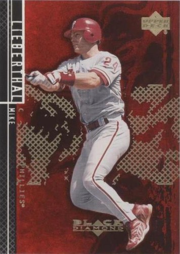2000 Upper Deck Black Diamond Rookie Edition - Mike Lieberthal #80