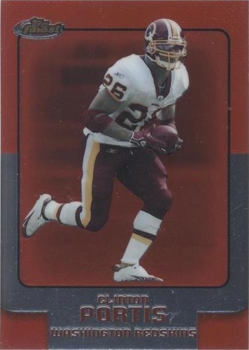 2006 Topps Finest Clinton Portis #34