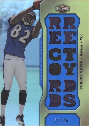 2011 Topps Triple Threads Torrey Smith #TTR-59