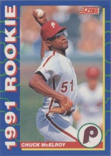 1991 Score Rookies - Chuck McElroy #34