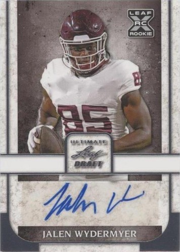 2022 Leaf Ultimate Draft Jalen Wydermyer #BA-JW1