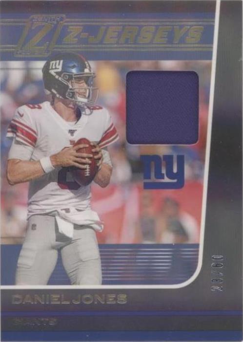 2020 Panini Zenith Daniel Jones #ZJ1