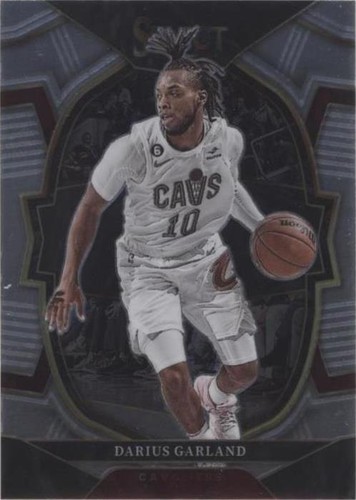 2022-23 Panini Select Darius Garland 206 Courtside Orange