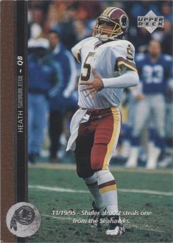 1996 Upper Deck Heath Shuler #297