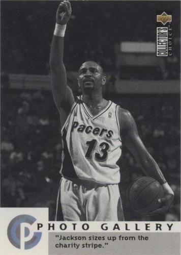 1995-96 Upper Deck Collector's Choice International Portuguese II - Mark Jackson #191