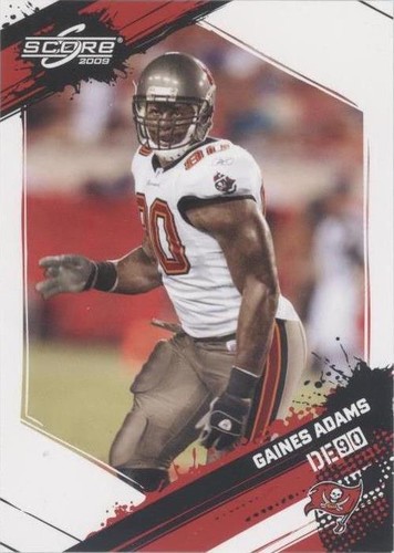 2009 Score Inscriptions Gaines Adams #277