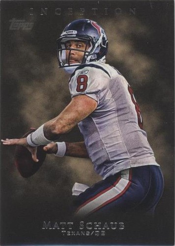 2011 Topps Inception Matt Schaub #48