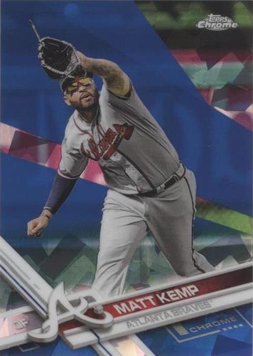2017 Topps Chrome Sapphire Edition - Matt Kemp #639