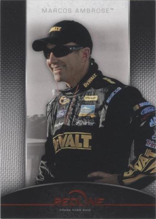 2012 Press Pass Redline - Marcos Ambrose #3