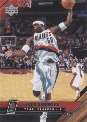 2005-06 Upper Deck - Zach Randolph #155