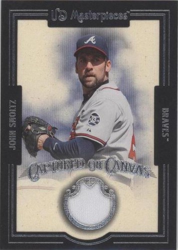 2007 UD Masterpieces - John Smoltz #CC-JS