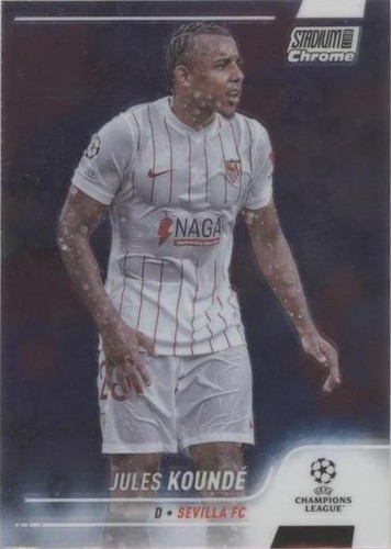 2021-22 Topps Stadium Club Chrome UCL Jules Kounde #63
