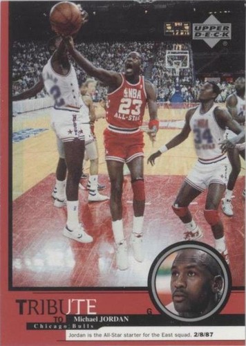 1998-99 Upper Deck Tribute to Michael Jordan - Michael Jordan #4
