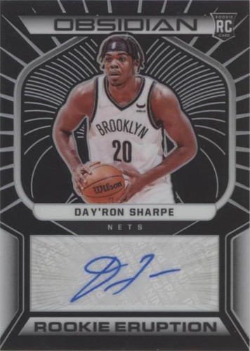2021-22 Panini Obsidian - Day'Ron Sharpe #RES-DRS