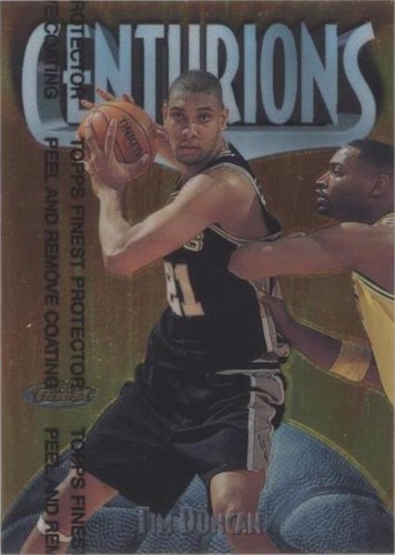 1998-99 Topps Finest - Tim Duncan #C8