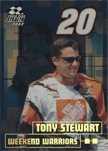 2002 Press Pass Stealth - Tony Stewart #P70