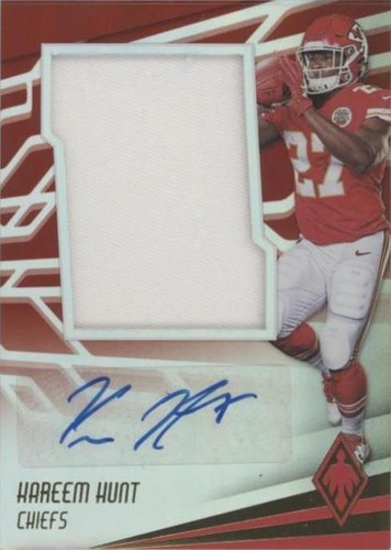 2017 Panini Phoenix Kareem Hunt #JAS-KH