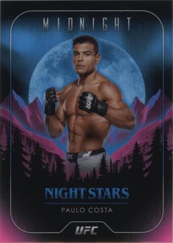 2024 Topps Midnight UFC - Paulo Costa #NS-15