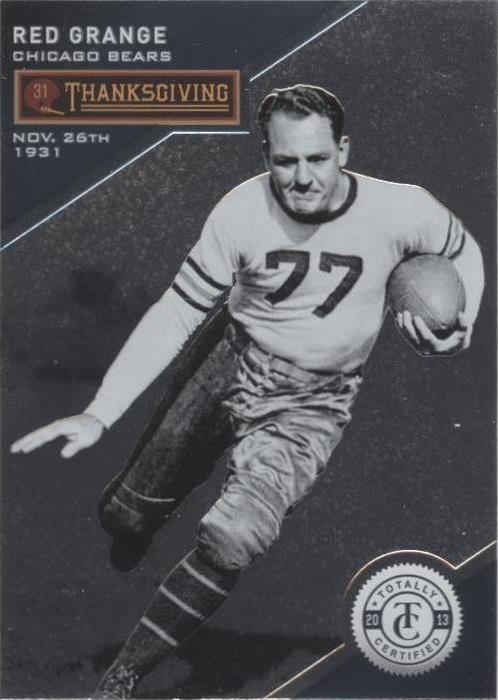 2013 Panini Totally Certified Red Grange #100
