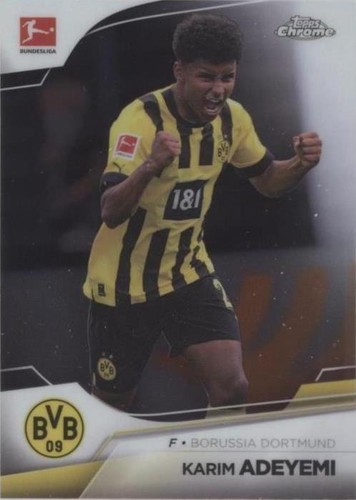 カリム　アデイェミ　サイン　adeyemi ドルトムント　75シリ 2024-25 Topps Chrome Karim Adeyemi Auto /75 | eBay